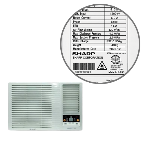 Sharp Window Type AC | AF-X10SCF 2 Sharp Window Type AC | AF-X10SCF - Image 2