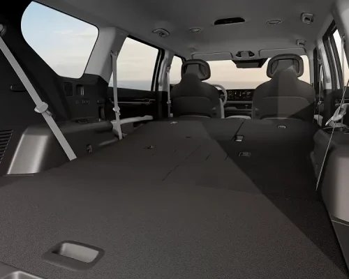 Full flat folding seatbacks