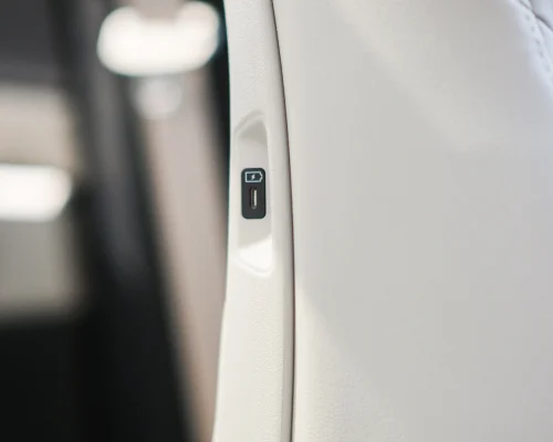 Seatback USB chargers